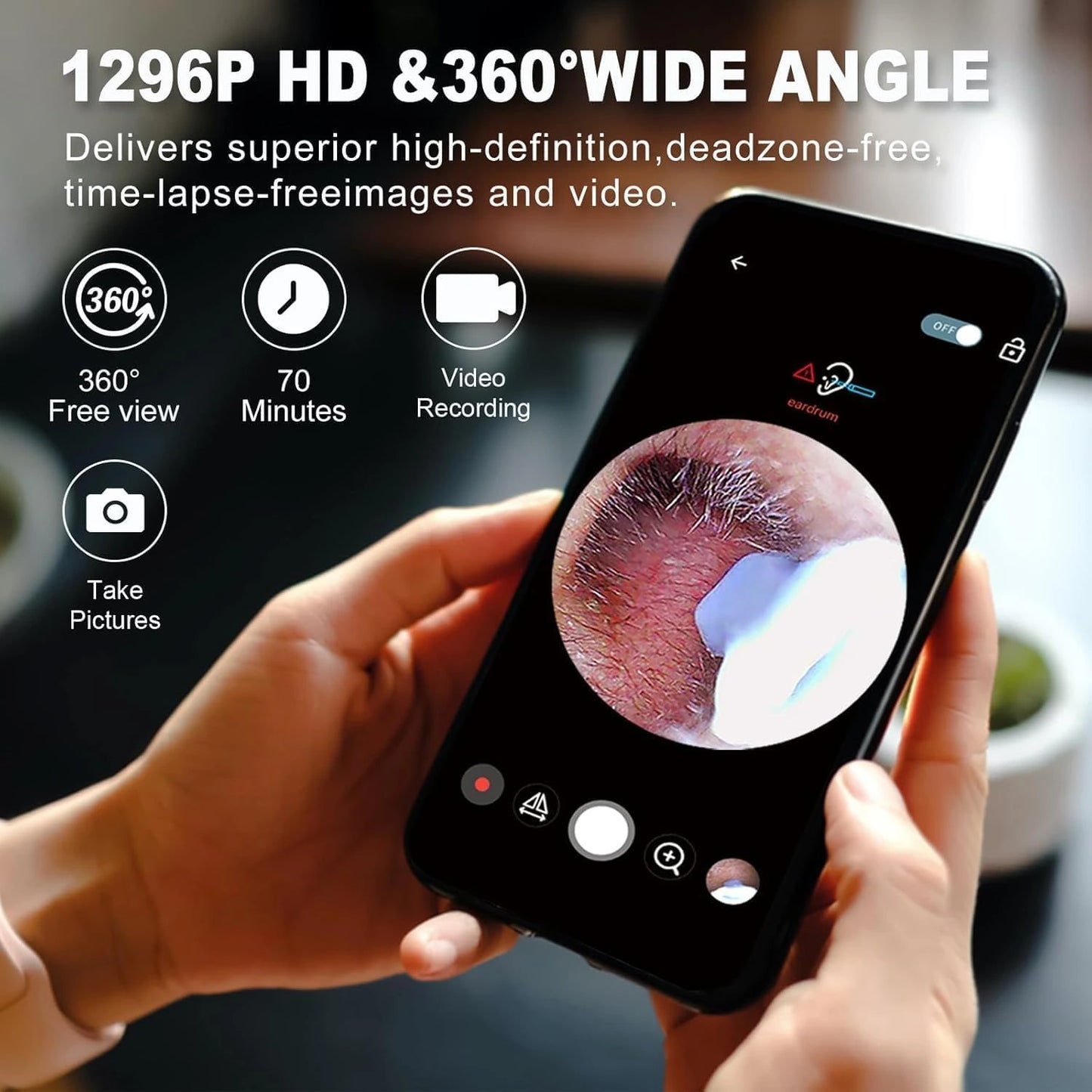 EarEase™ – Smart Visual Ear Wax Cleaner